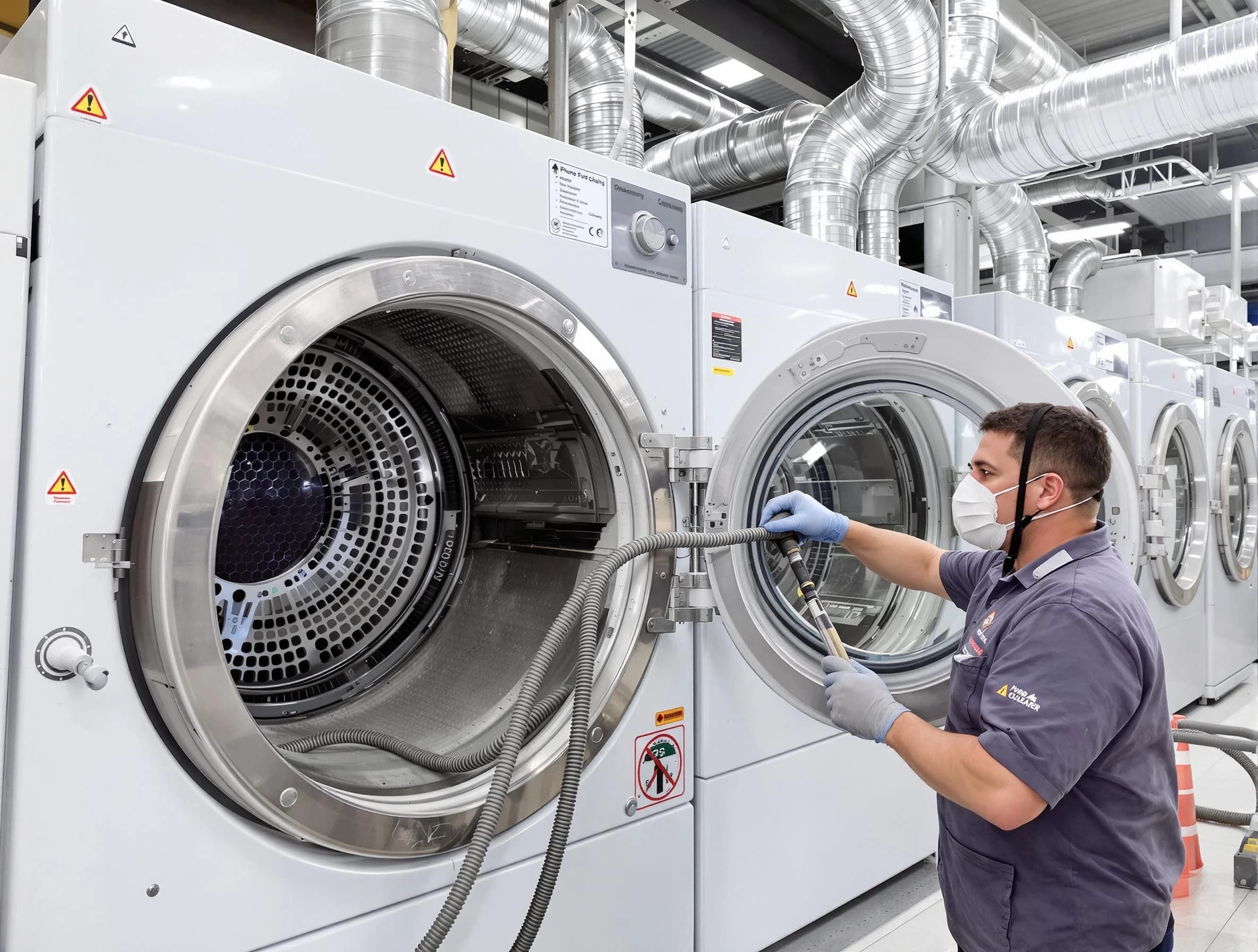 Industrial-grade dryer vent cleaning by Johnstown Dryer Vent Cleaning in Johnstown