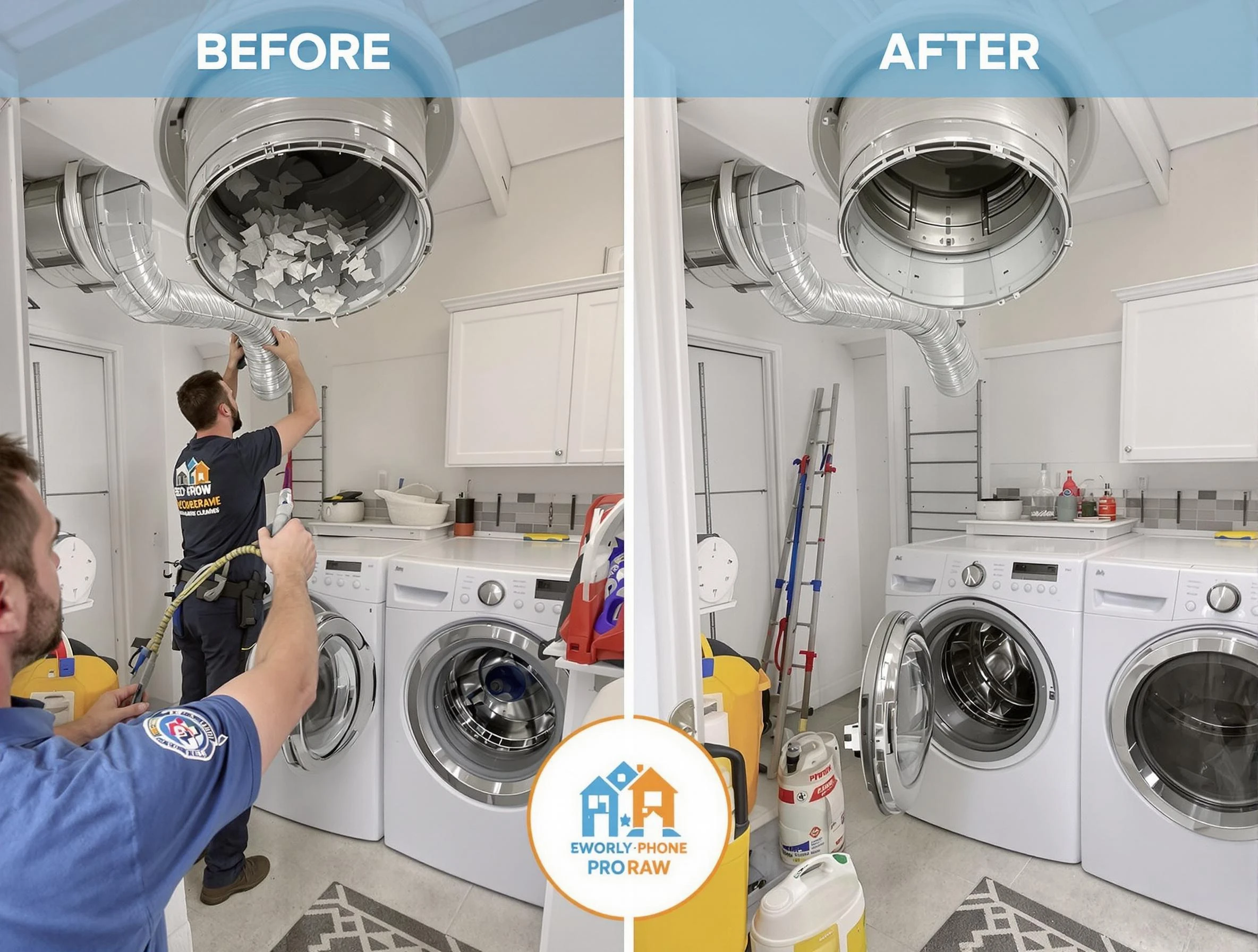 Residential dryer vent cleaning by Johnstown Dryer Vent Cleaning in Johnstown